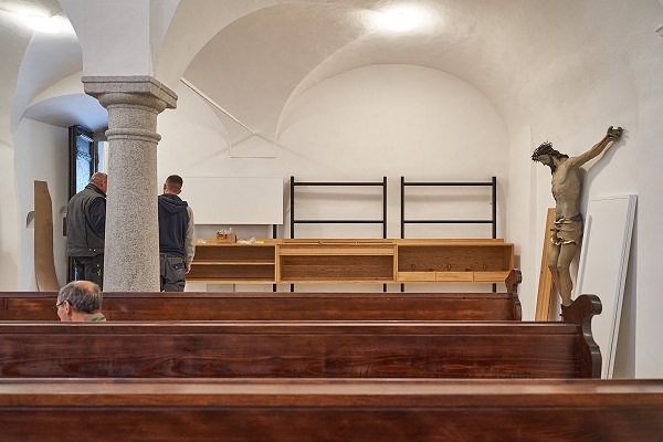 Eingangsbereich der Kirche