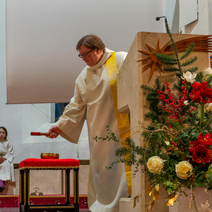 Am 31. Dezember 2023 wurde eine Dank-Andacht zum Jahreswechsel gefeiert