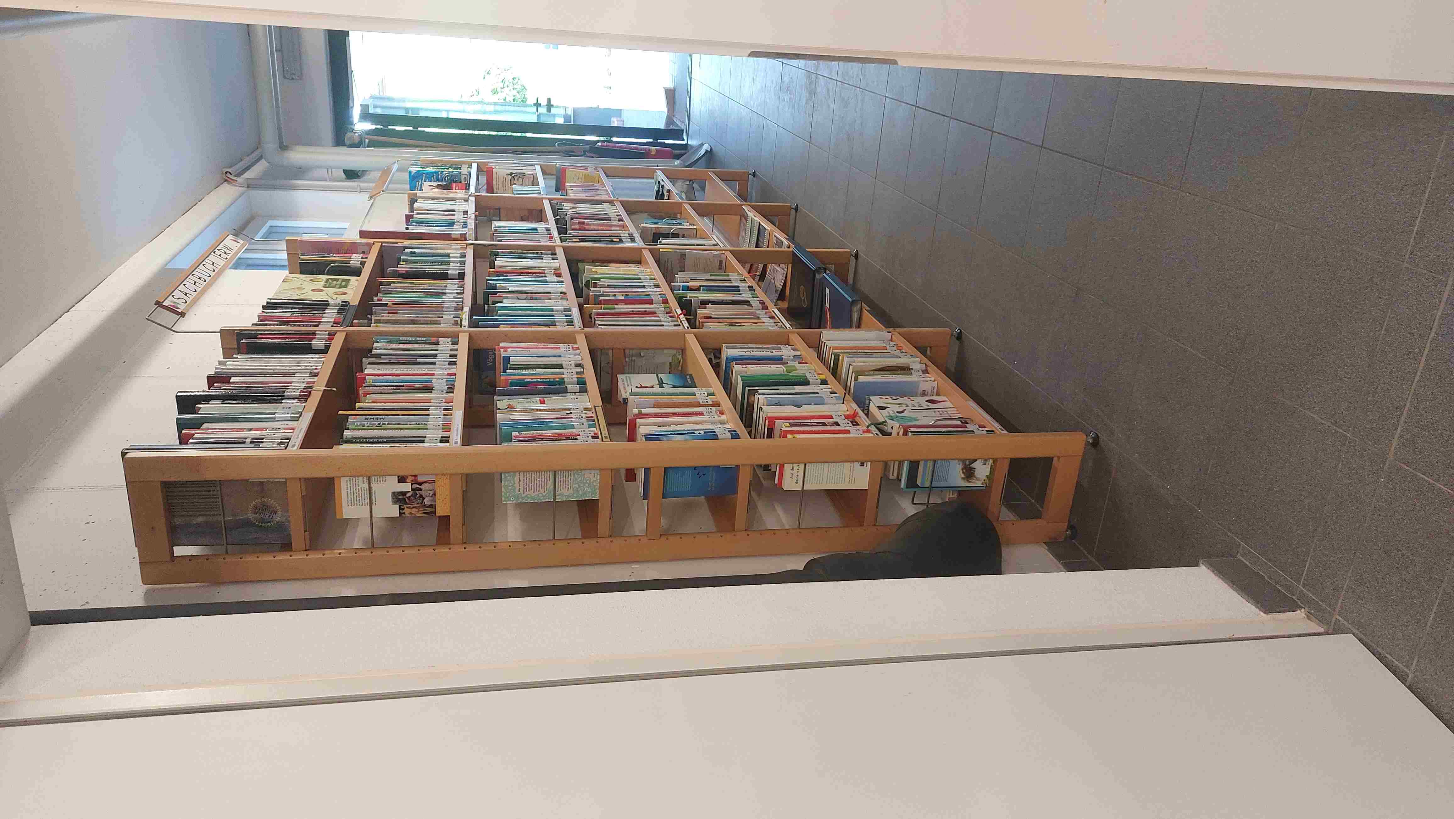 Übersiedlung Bücherei