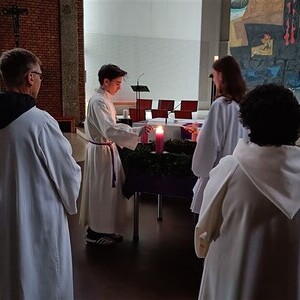 Familiengottesdienst und Miniaufnahme