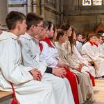 Etwa 100 Ministrant:innen kamen in den Linzer Mariendom.
