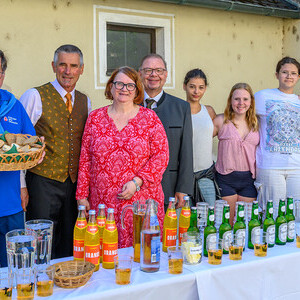 Segnung der Kreuzigungsgruppe am Schmidberg