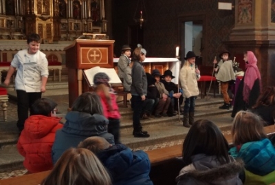 Weihnachtsgottesdienst der Volksschule