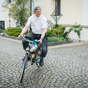 60 Samenkörner und ein E-Bike