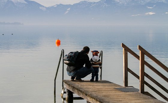 in der Familie feiern