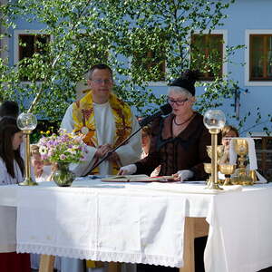 Fronleichnam 2015, Pfarre Neumarkt im Mühlkreis