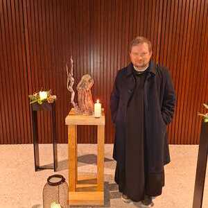 Segnung der „Trauernden“ in der Aufbahrungshalle