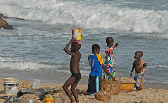 Kinder in Ghana