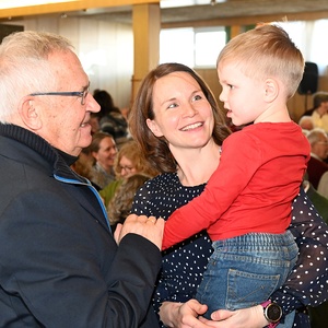 Seine Geburtstagsfeier