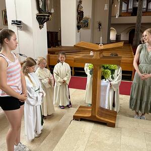 erste Ministrantenstunde