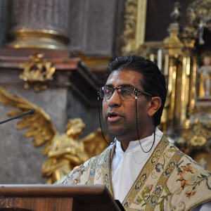 Abschied des Pfarrer P. Brian