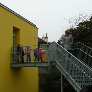 Feuerwehrübung im Kindergarten