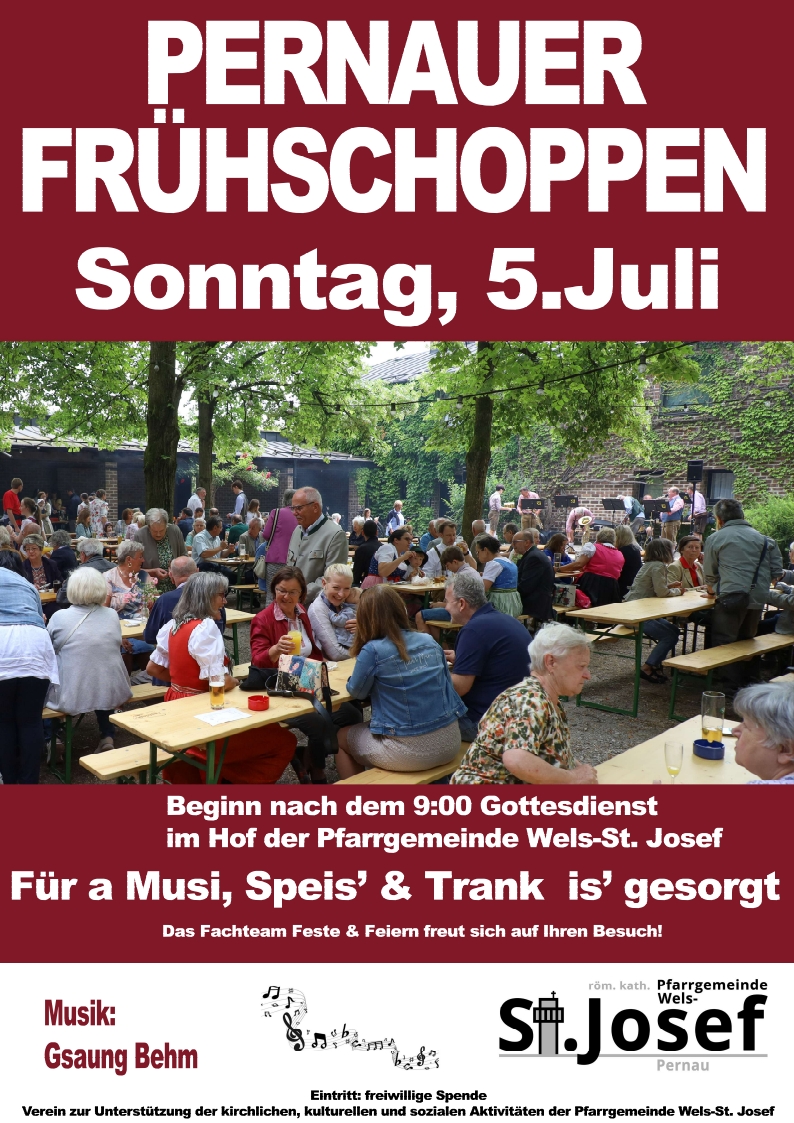 Plakat Pernauer Frühschoppen