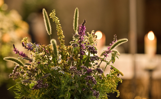 Kräutersegnung zu Mariä Himmelfahrt 2021 / Herbert Fink Kräutersegnung zu Mariä Himmelfahrt 2021