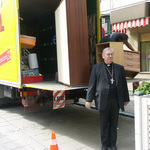 12. September 2005: Einzug in den Linzer Bischofshof