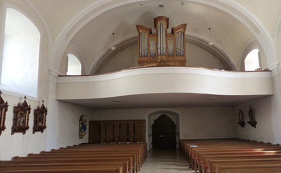 Orgel Traberg / W. Sauber Pfarrkirche Traberg
