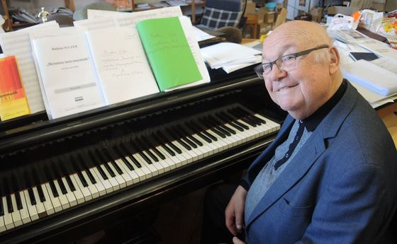 Balduin Sulzer am Klavier / © KiZ / Leitner Balduin Sulzer am Klavier