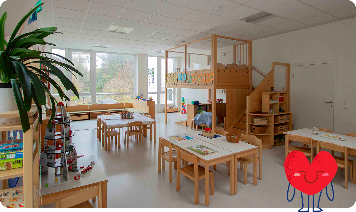Gruppenraum Kindergarten