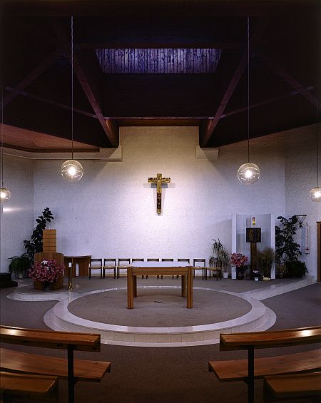 Kirche Linz - St. Markus von innen / Dekanatssekretariat Region Linz Kirche Linz - St. Markus von innen