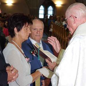 Segnung der Jubelpaare