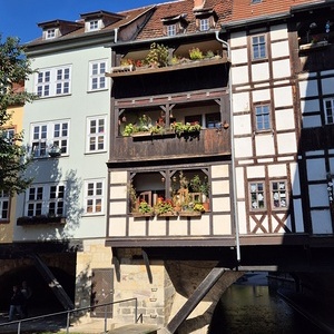 Häuser auf der Krämerbrücke