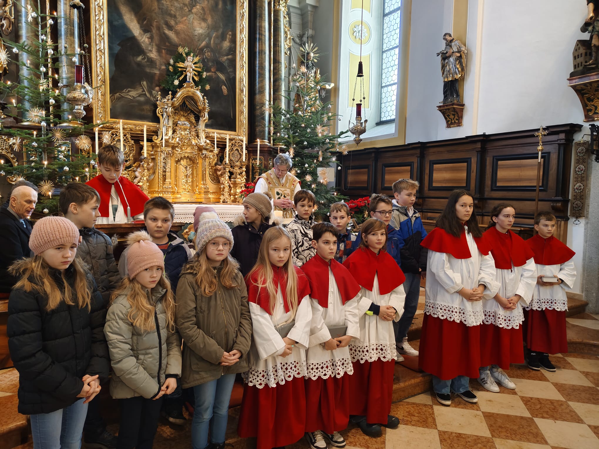 Neujahrswunsch Ministranten