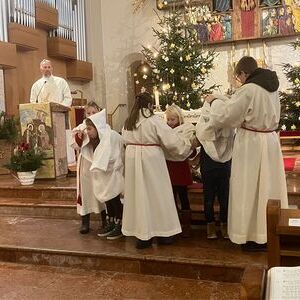 Einkleidungsfeier unserer neuen Minis.