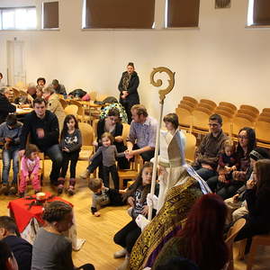 Nikolaus im Pfarrsaal