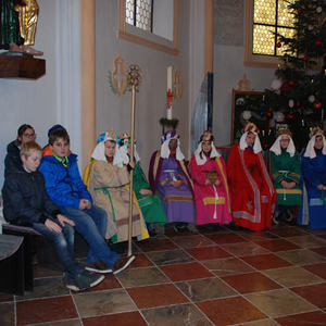 Sternsinger in Burgkirchen