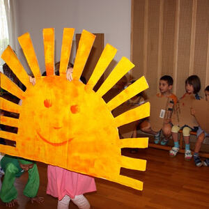 Abschied von Pfr. Wimmer im Kindergarten