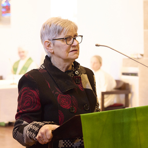 Ingrid Hinterberger für den Bereich Gemeinschaft