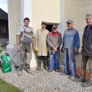 v.li > Hans, Franz, Wolfgang, Valentin und Hermann