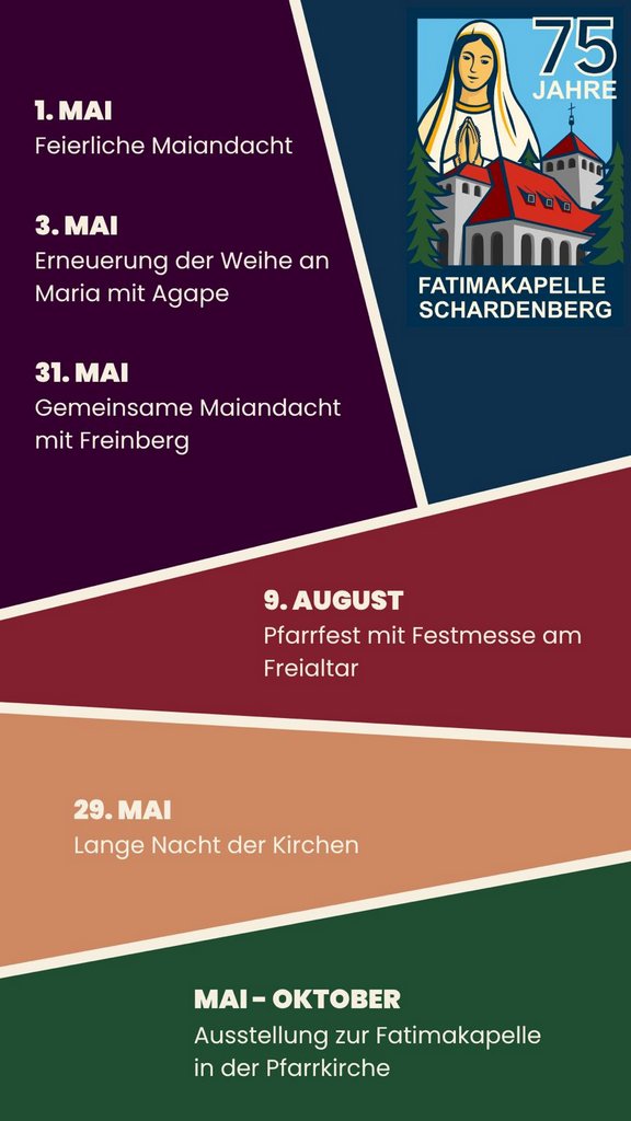 75 Jahre Fatimakapelle