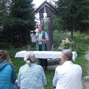 Bergmesse bei Schosser-Hütte