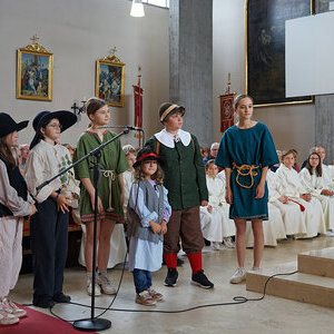 Ankunftsszene der Auswanderer in der Grafschaft Wolfstein 