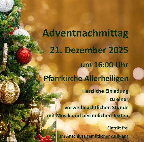 Adventnachmittag