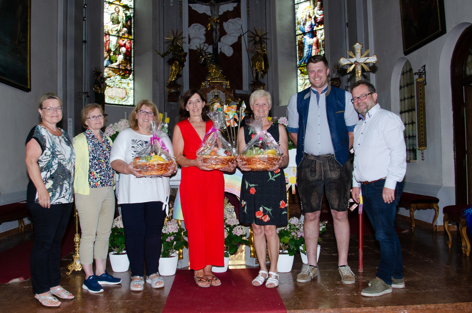 Ehrung in der Pfarrcaritas Kinderbetreuungseinrichtung Kopfing