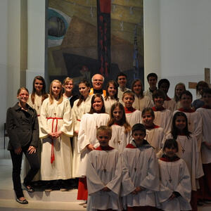 Ministranten Maiandacht