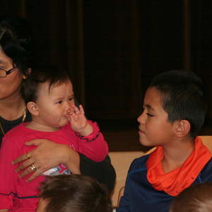 Nikolaus im Pfarrsaal