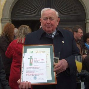  Goldene Verdienstnadel für Peter Haider