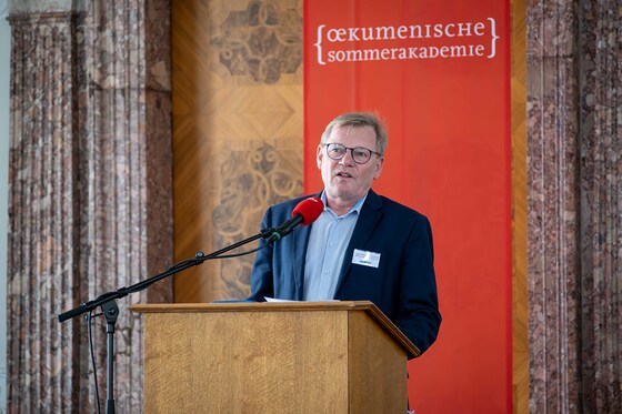 25. Ökumenischen Sommerakademie: Frieden stiften / © Diözese Linz - Kienberger Rektor der Katholischen Privat-Universität (KU) Linz Christoph Niemand.