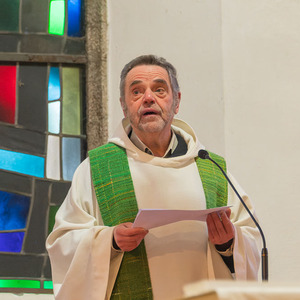 Täuflingssegnung beim Gottesdienst am 5. Februar 2023