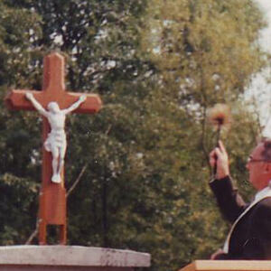 Das Kreuz an der Wallnerbrücke (neu)