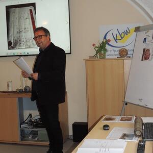 Präsentation der Zeitkapsel