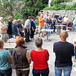 Dank an die Gastgeber