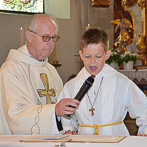 Erstkommunion 2018 in der Pfarre Kopfing