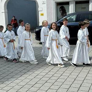 Auszug Erstkommunion