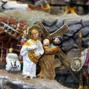 Osterkrippe der Pfarre St. Quirinus - Kleinmünchen