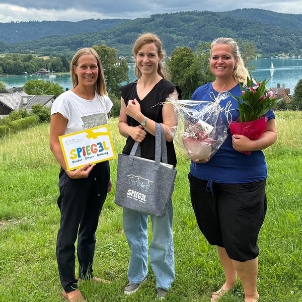 Susanne Piermayr (SPIEGEL-Regionsbegleitung), Katharina Roither, Silke Lacher-Kolm