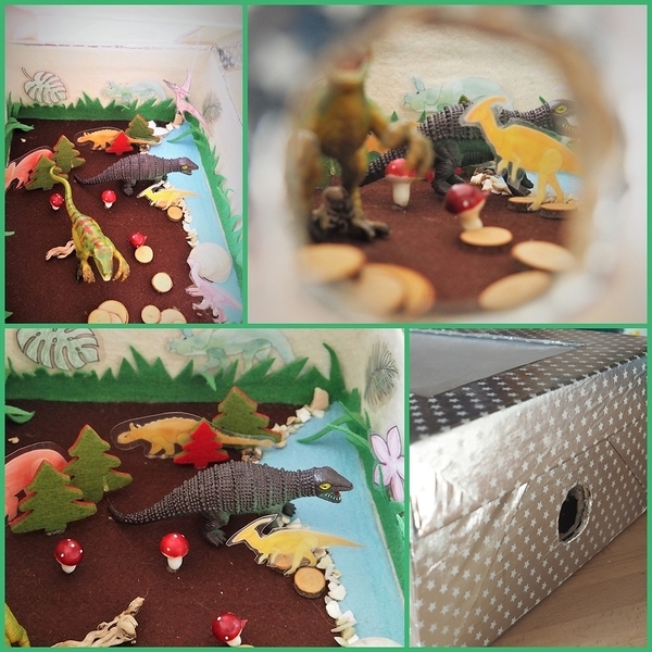 Dinos im Schuhkarton